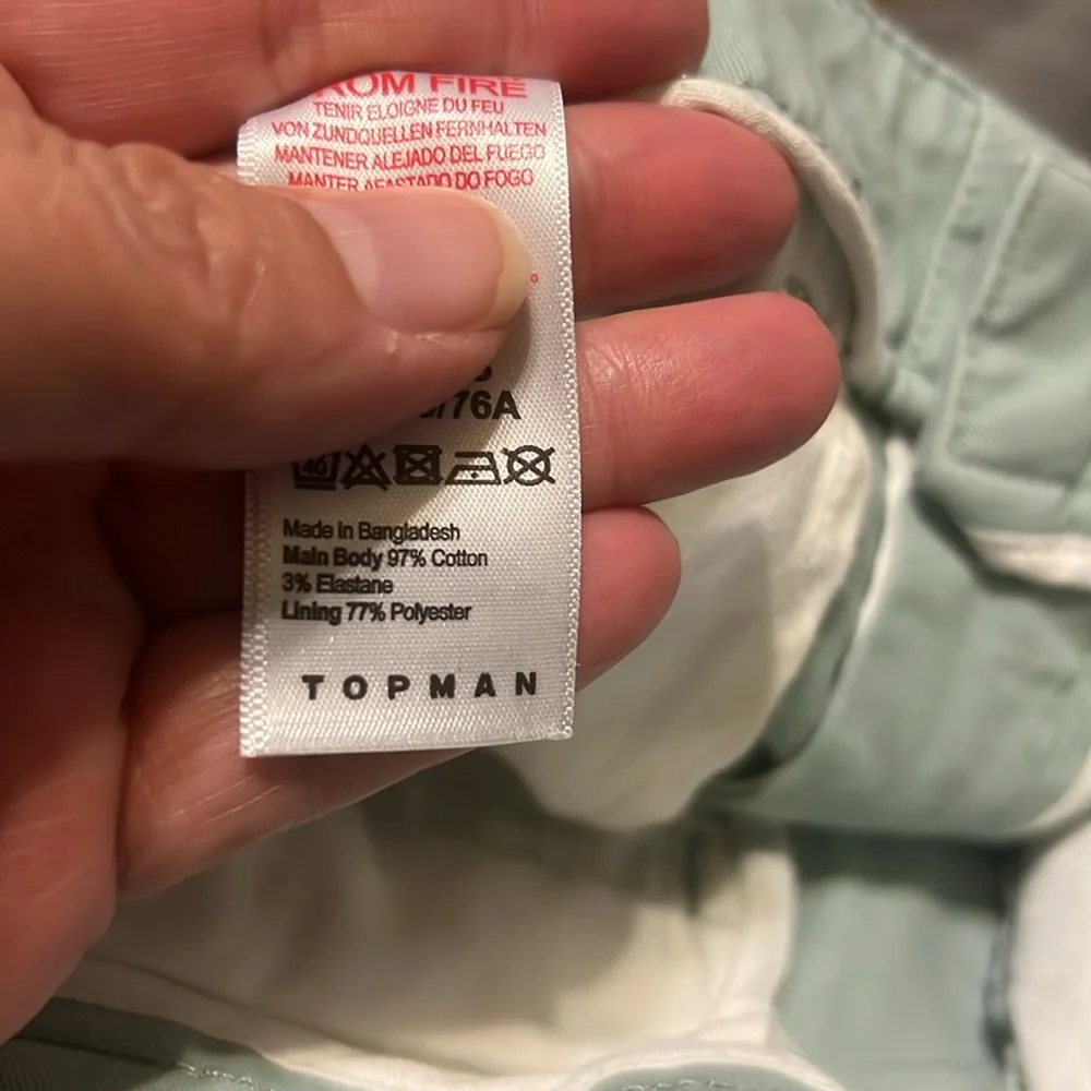 Topman skinny pants.